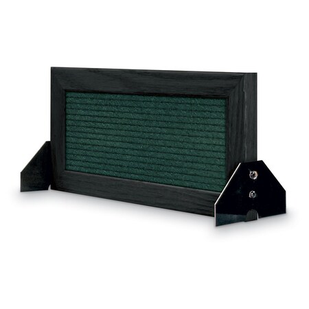 United Visual Products Indoor Enclosed Combo Board, 48"x36", Brnz Frame/Burgundy & Dark Spruce UVCB4836BZ-BURGUN-DRKSPR